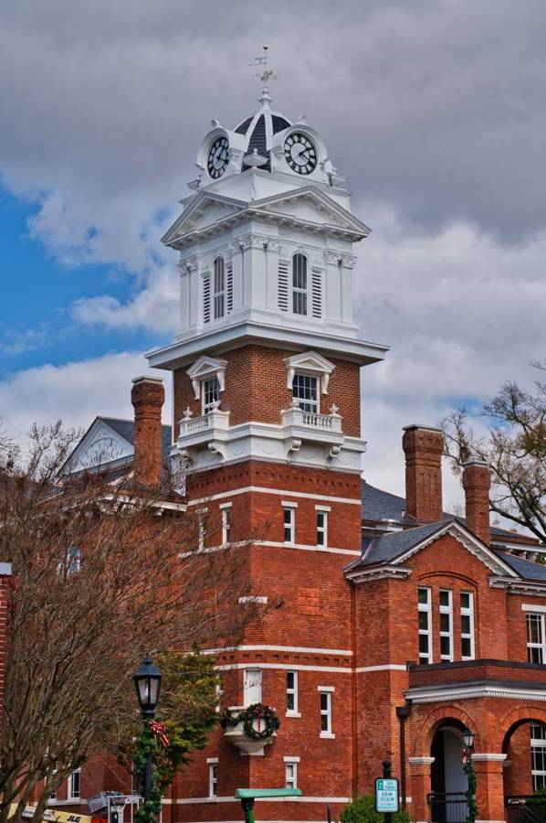 Antigua corte histórica de Gwinnett en Lawrenceville